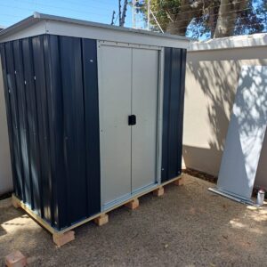 Garden Shed 2m x 1.2m x 1.75m Premium Anthracite Colour. August Promo While Stock Last (5 Only) Tidy Sheds 10 Year Warranty