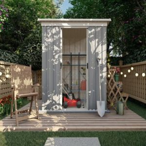 Garden Shed 2m x 1.2m x 1.85m. Extra Tall Knysna Grey. Tidy Sheds 10 Year Warranty.