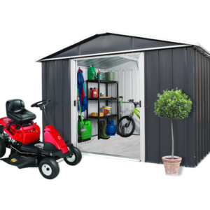 Garden Shed 3m x 4m x 2m W x D x H (Includes Skylight Panels) Premium Heritage Green or Anthracite (Dark Grey) Colour. 10 Year Warranty