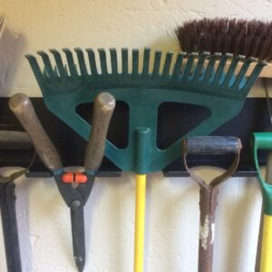 Tidy Garden Shed or Garage Laser Cut Tool Rack. Use in the Garage or Garden Shed. Free Delivery.